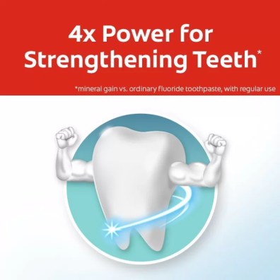 4x Power for Strengthening Teeth
