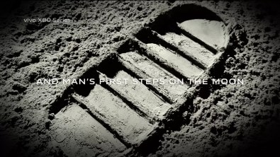 And man's first steps on the moon