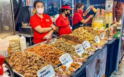 Food at the Greenhills Night Market