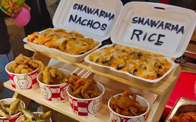 Other food choices at the Greenhills NIght Market