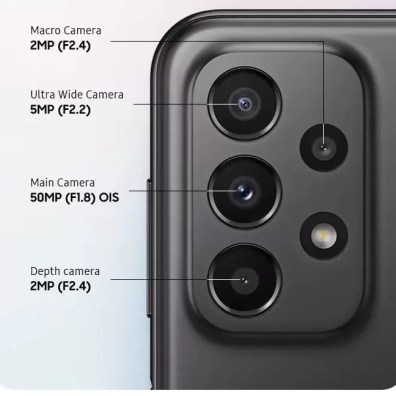 Samsung Galaxy A23 5G multi-lens camera