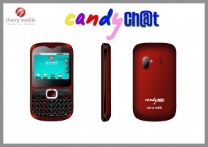 Cherry Mobile candy chat - red