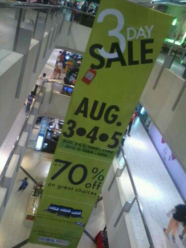 SM Sta Mesa 3-Day Sale