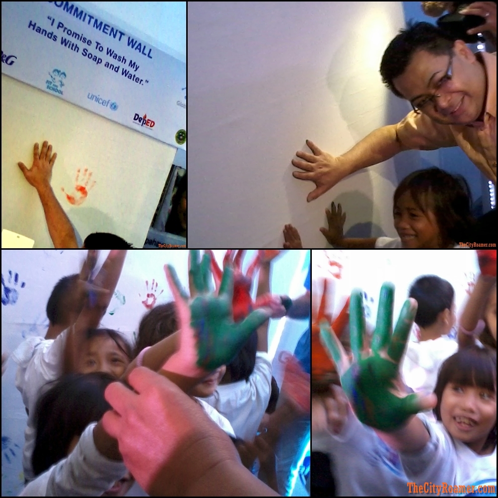 Give Me 5 - Kids at the Safeguard 5th Global Handwashing Day Kickoff