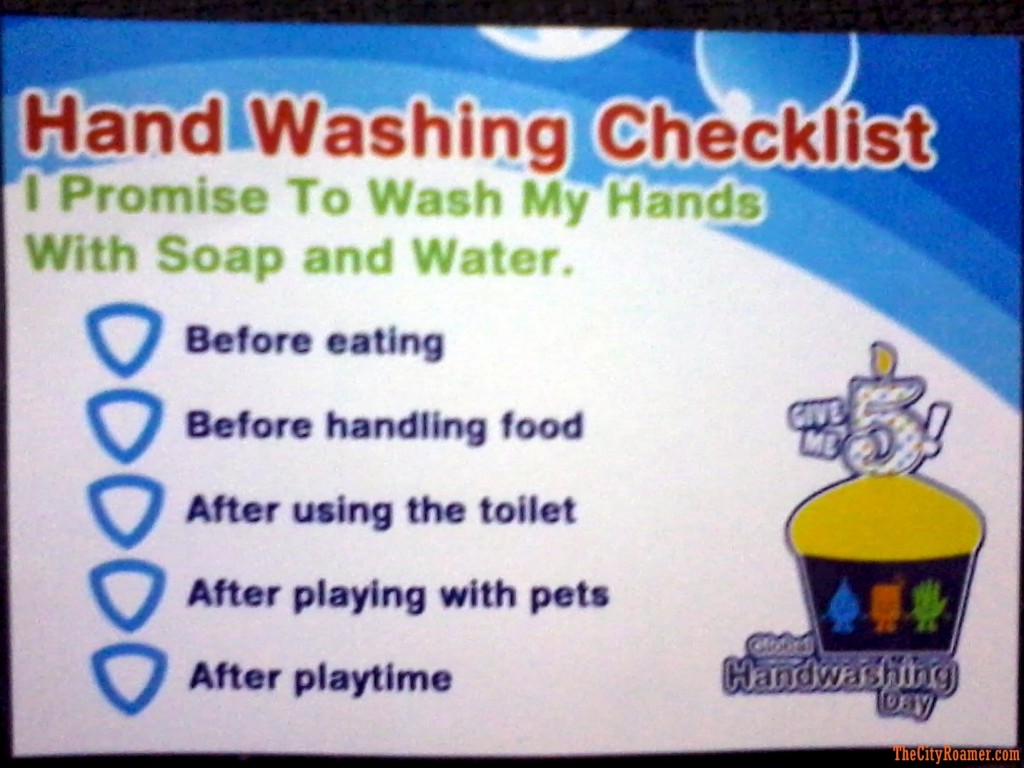 Handwashing Checklist