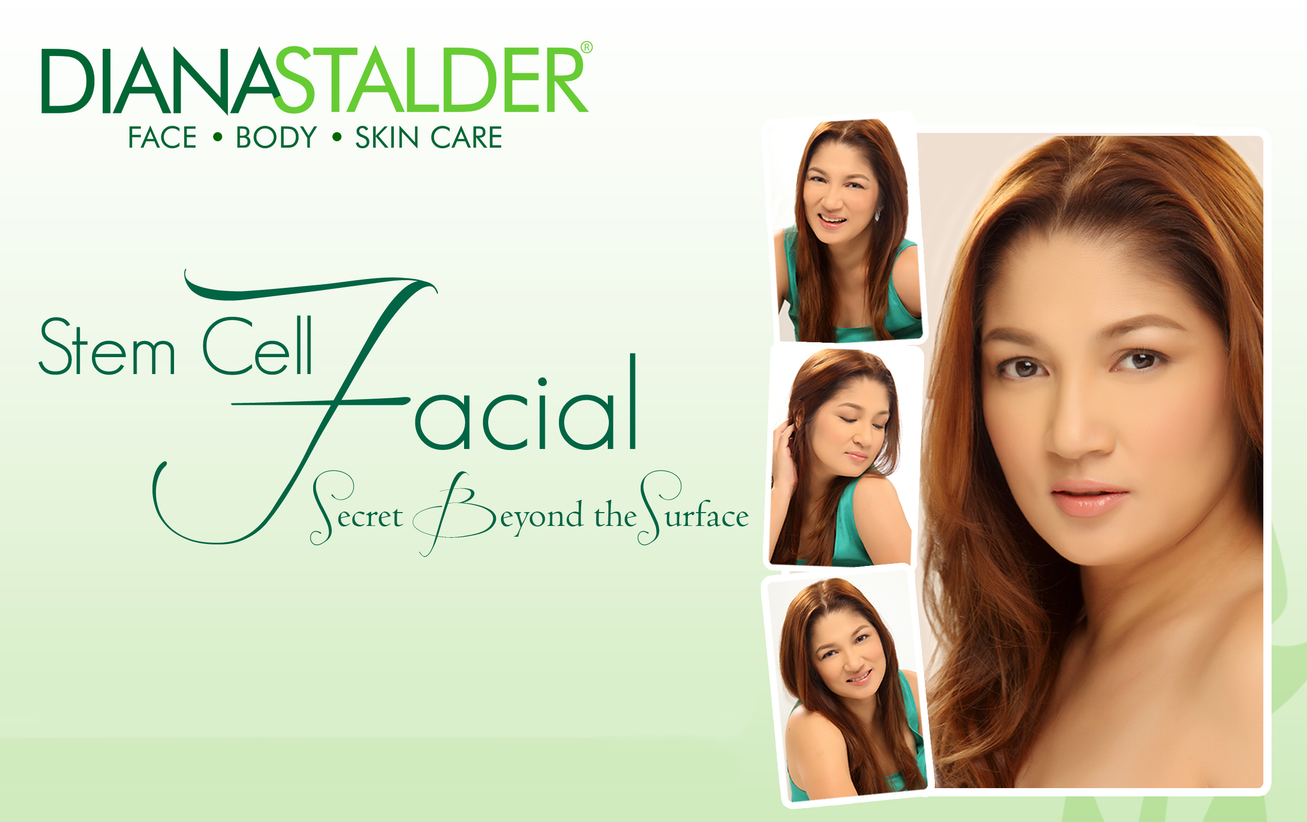 Yayo Aguila - Diana Stalder Stem Cell Facial Endorser