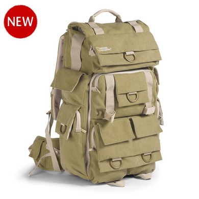National Geographic Earth Explorer Collection: NG 5738 - Large Backpack for personal Gears, 2 - 3 SLR Cameras, Accessories and laptop
