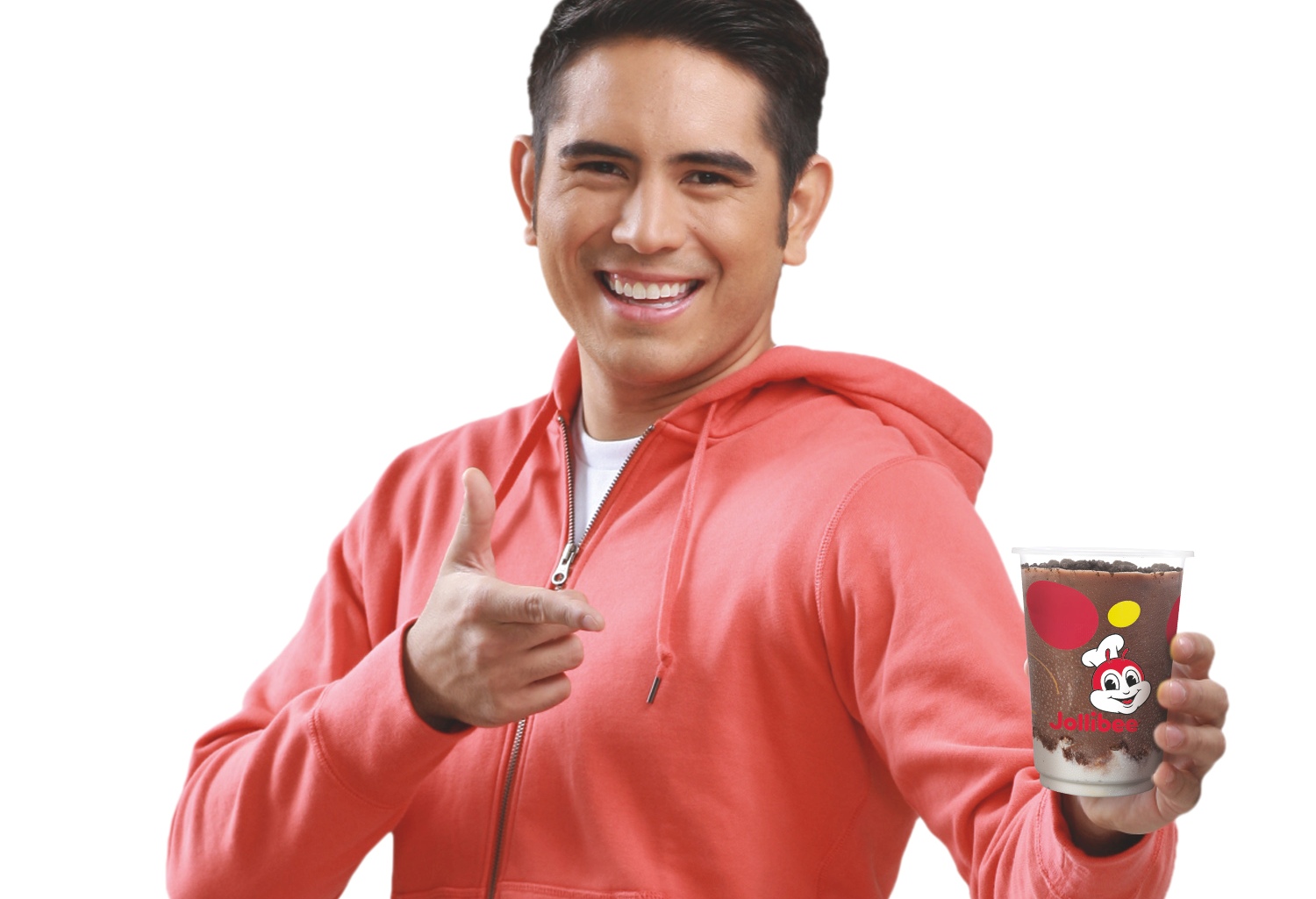 Gerald Anderson and Jollibee Flip Floats