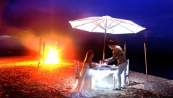 Candlelit Dinner at Arena Island