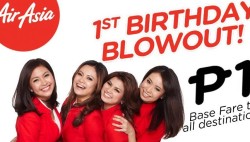 AirAsia 1st Birthday Blowout