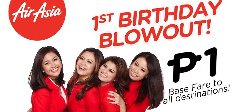 AirAsia 1st Birthday Blowout