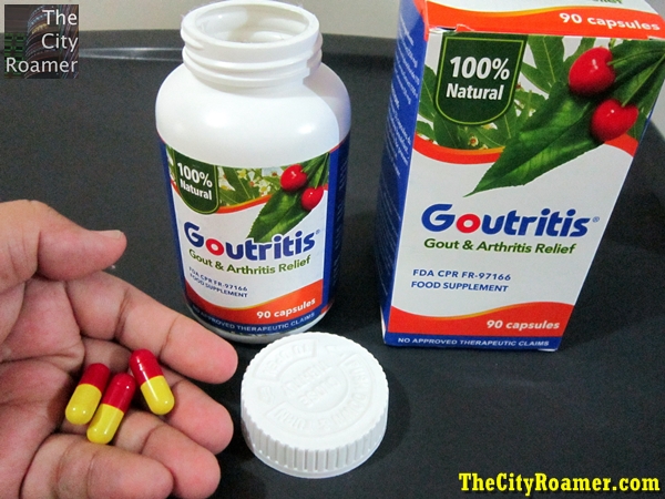 Fight Gout with Goutritis - Take 3 Capsules Before Breakfast