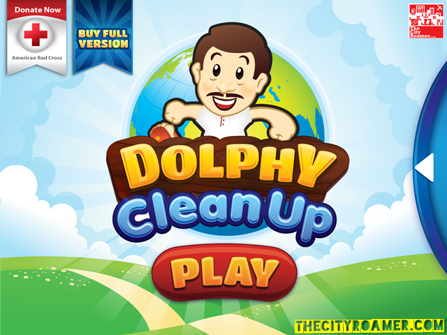 Dolphy Clean Up Screen Shots - opening page