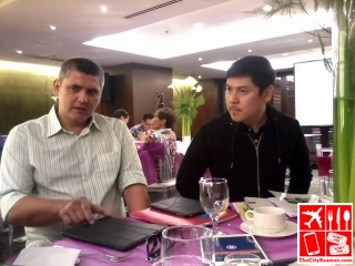 MNYP executives Carlos Munda and Gasper Gozo