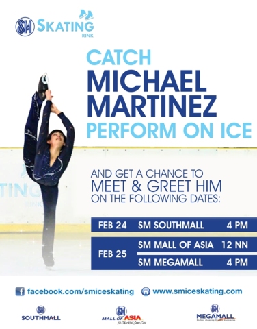 Michael Martinez Performances at SM Supermalls Poster