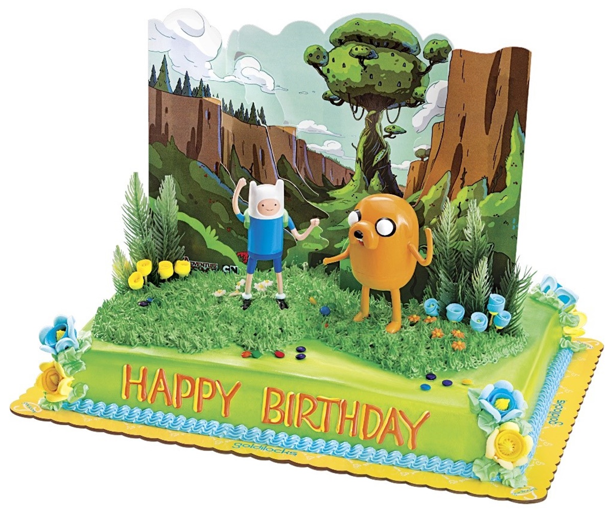 Goldilocks Adventure Time Cake