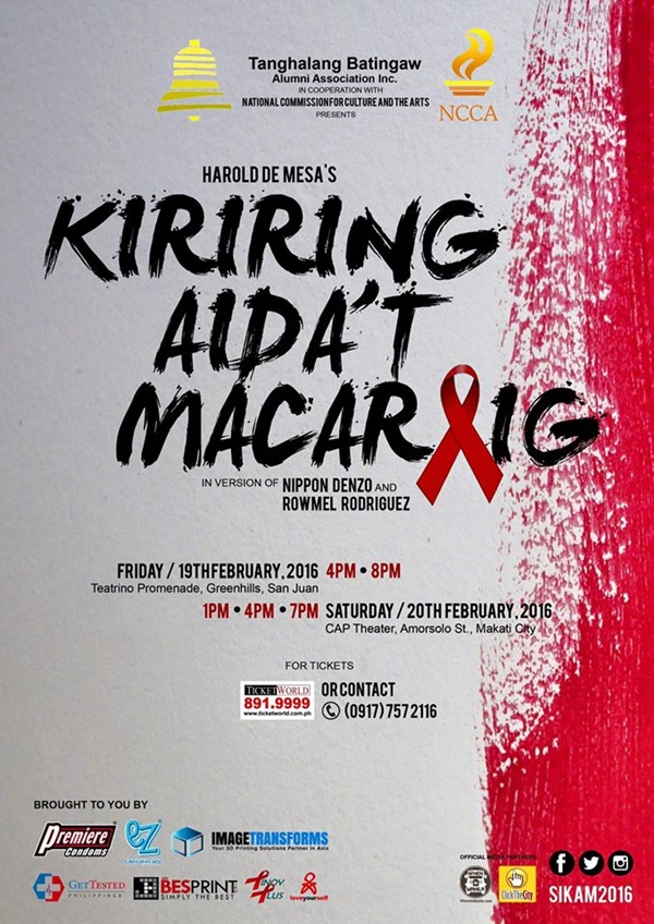 AIDS on Stage: Kiriring, Aida't Macaraig