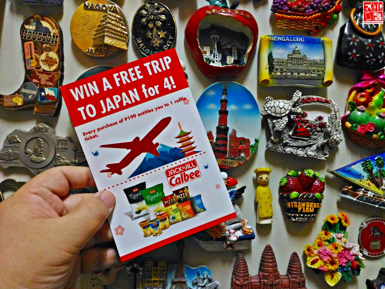 Jack n Jill Calbee's Free Trip to Japan promo
