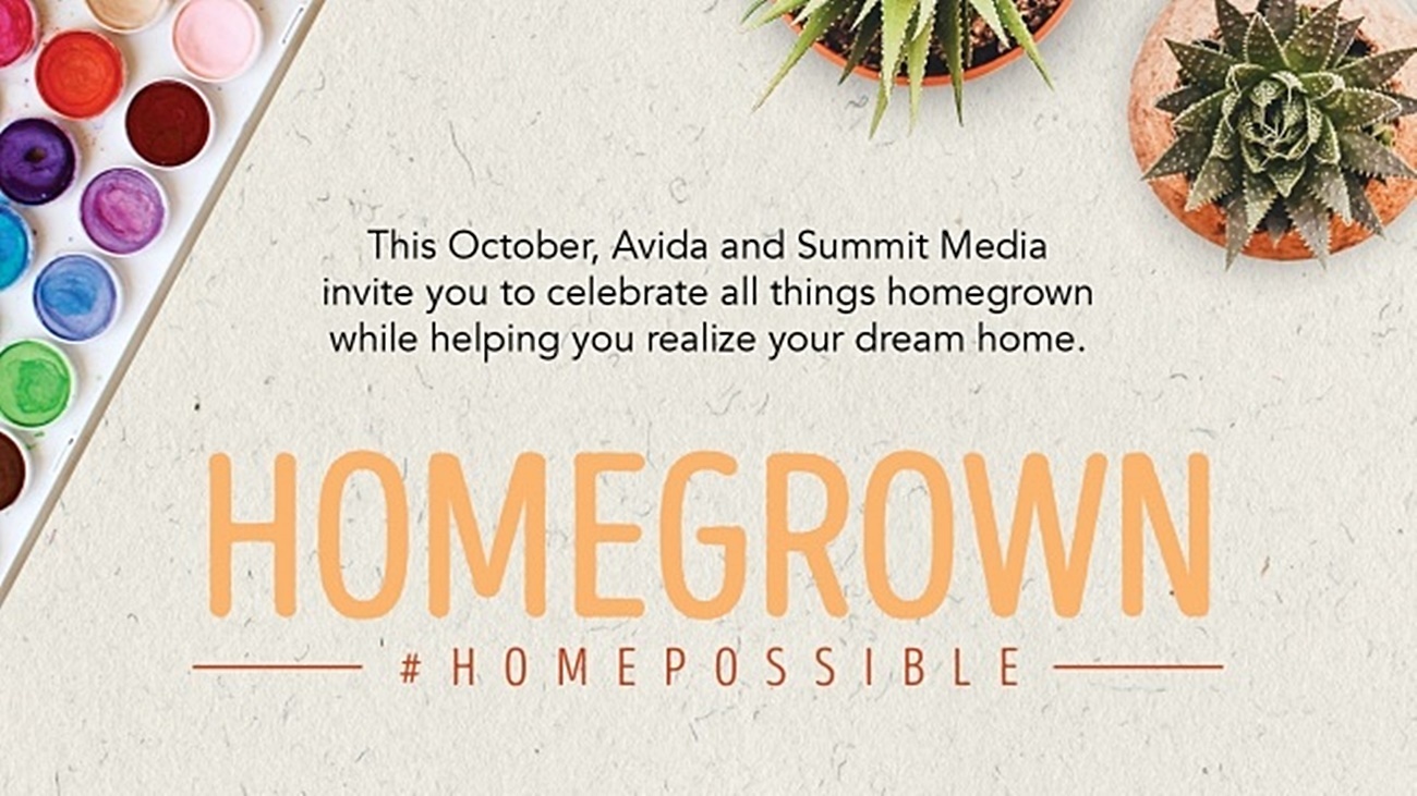 Avida launches HOMEGROWN: #HOMEPOSSIBLE to promote homegrown lifestyle