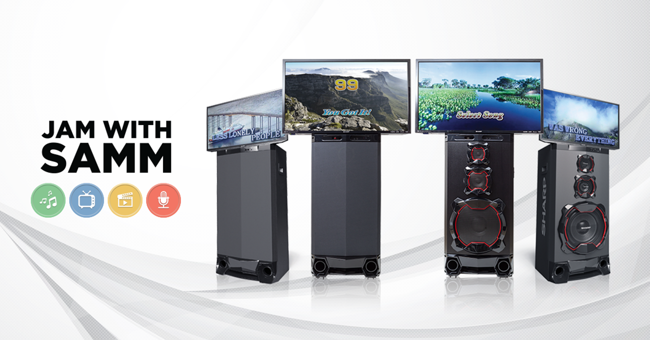 Jam with Sharp Active Multimedia System