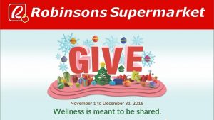 Robinsons Supermarket 'Give' Promo