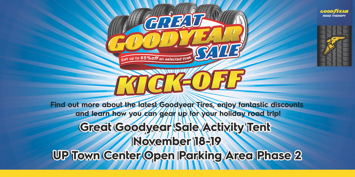 Great Goodyear Sale Kick-off Poster