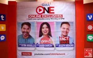 GMA ONE (Online Exclusives) featuring Atom Araullo, Gabbi Garcia, and Joseph Morong