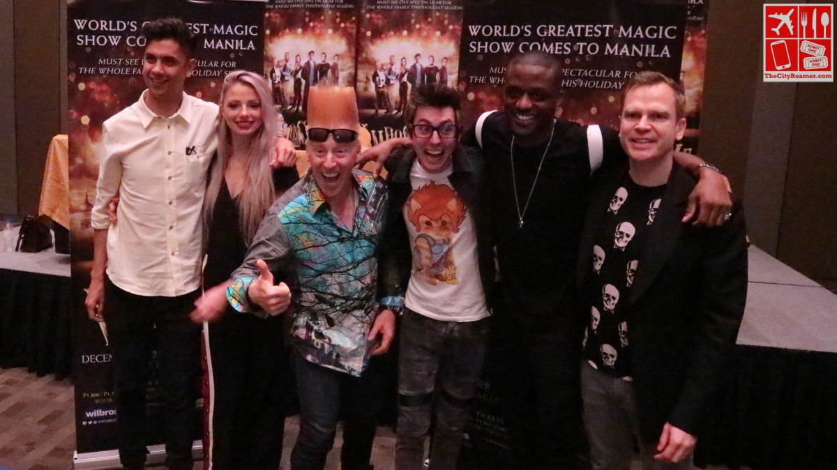 The Magicians Performing at the World's Greatest Magic Show Impossible