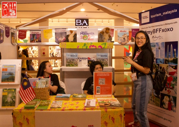 Tourism Malaysia booth