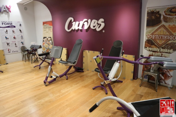 Workout area of Curves Magnolia