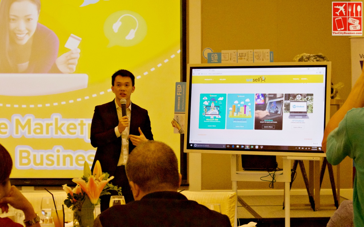 Mr Oliver Co - WeSellIT Project Manager talks about the e-commerce website at the launch