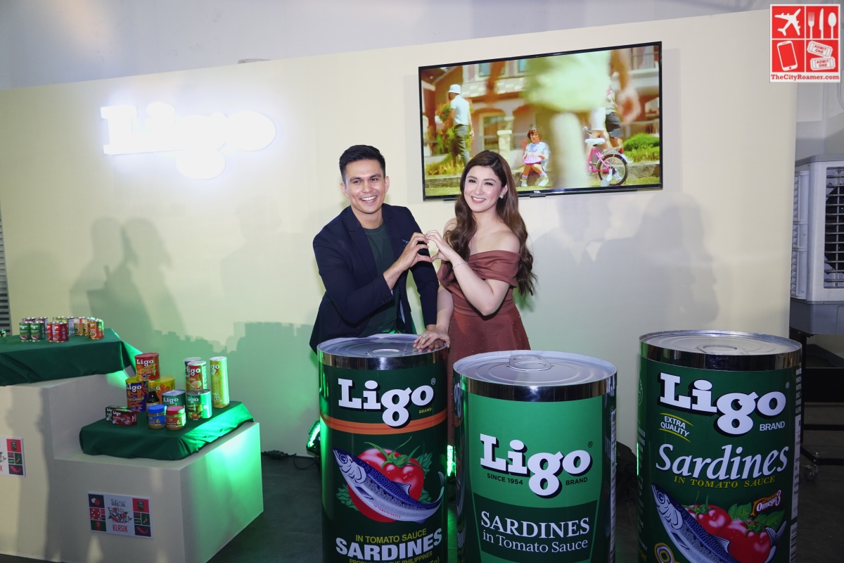 Ligo Brand Endorsers Tom Rodriguez and Carla Abellana