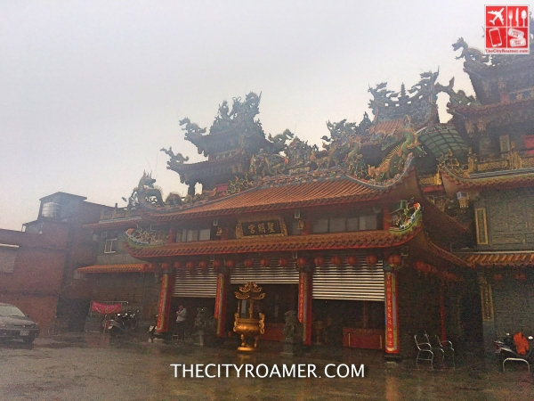 A Fushan Temple in Jiufen