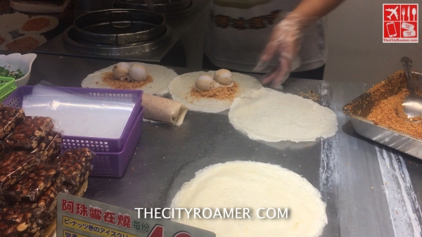 Peanut Ice Cream Roll