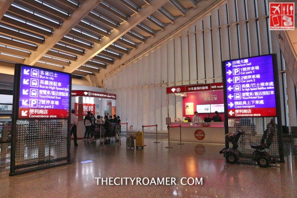 Telecoms counter to claim SIM Cards and rent Pocket Wifi_Fotor