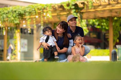 Family time for Nino Castroverde