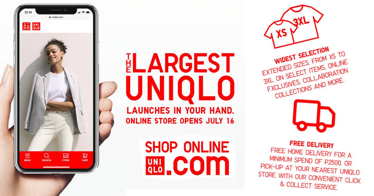Uniqlo Online Store launch announced