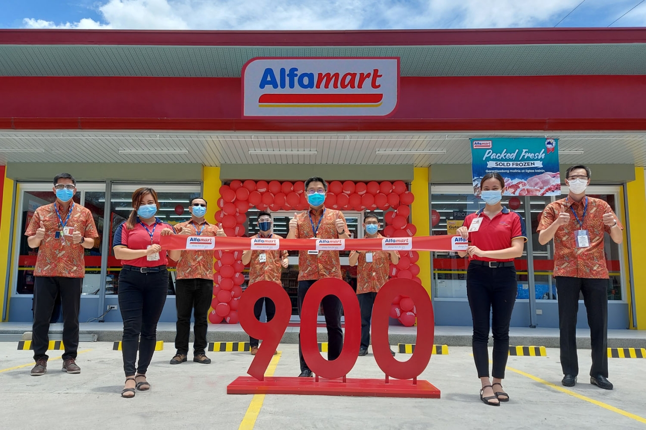 Alfamart keeps growing as it reaches 900th store