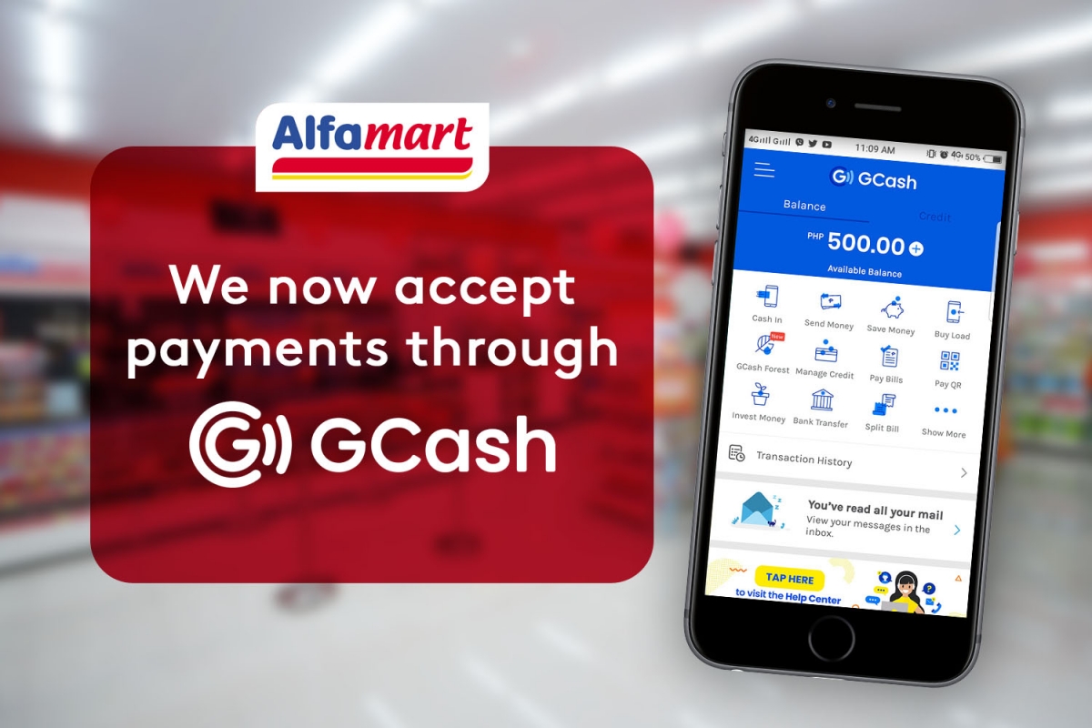 GCash Payment soon in all Alfamart stores