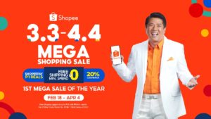 Willie Revillame revealed as the Shopee 3.3-4.4 Mega Shopping Sale Brand Ambassador