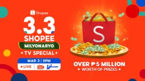3.3 Shopee Milyonaryo TV Special on GMA 7’s Tutok to Win