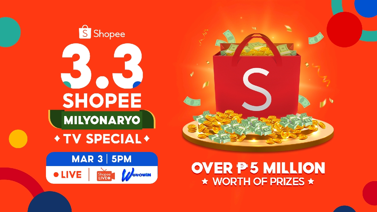 3.3 Shopee Milyonaryo TV Special on GMA 7’s Tutok to Win