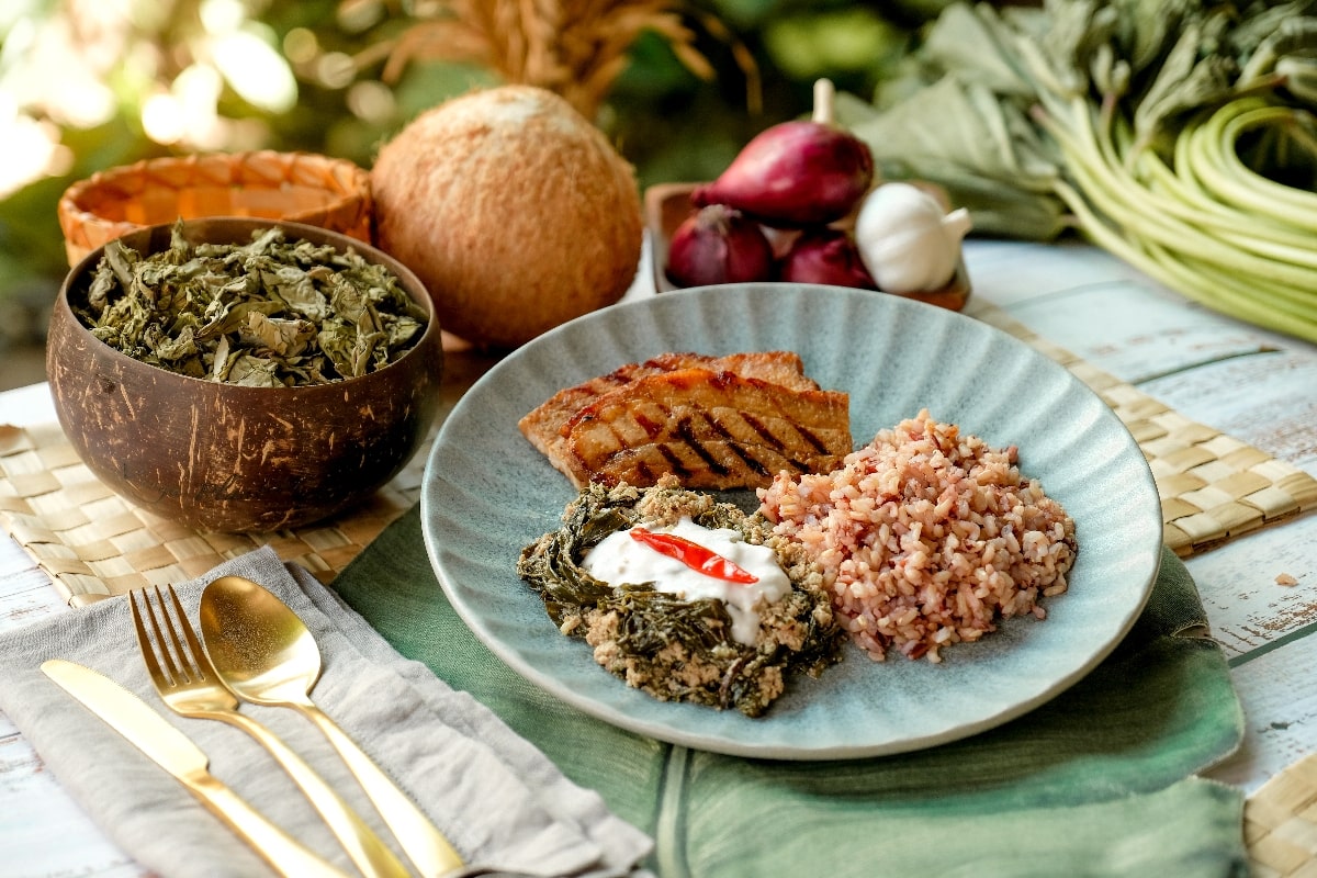 Laing with Santol and dried fish
