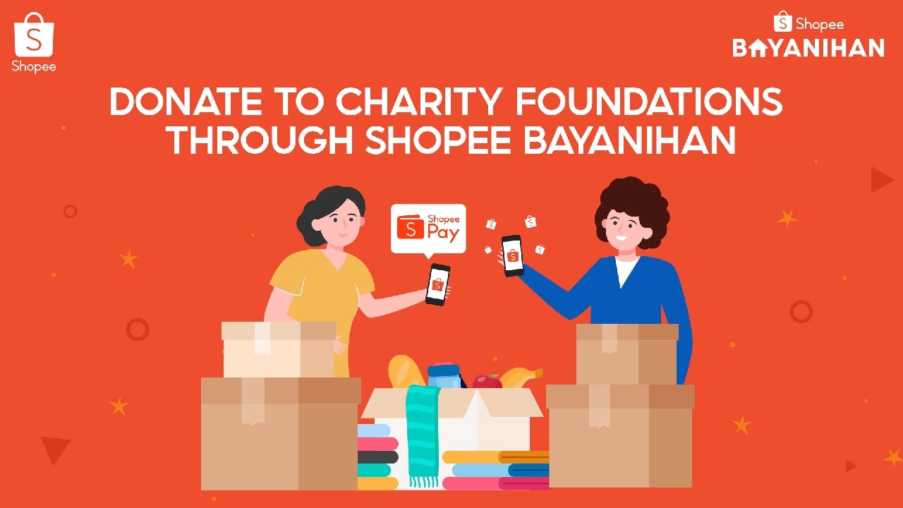 Donate to Charity Institutions via Shopee Bayanihan