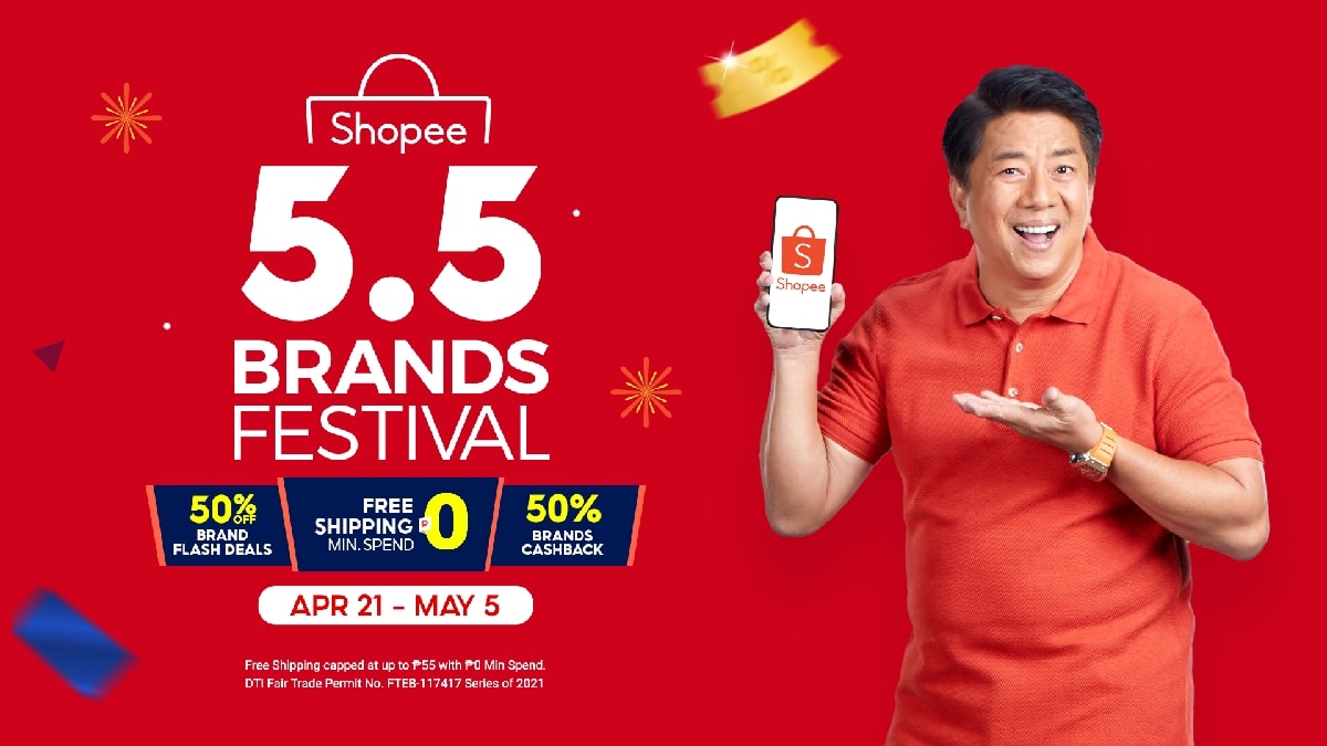 Willie Revillame for Shopee 5.5 Brands Festival