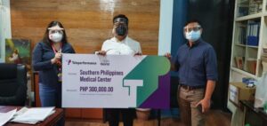 Teleperformance Philippines Citizen of the World donates to Southern Philippines Medical Center to support Davao frontliners