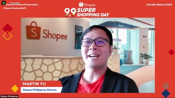 Shopee Philippines Director Martin Yu #ShopeePH99SuperShoppingDay