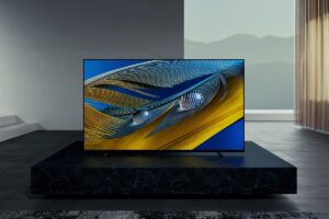 The Sony BRAVIA XR A80J OLED TV