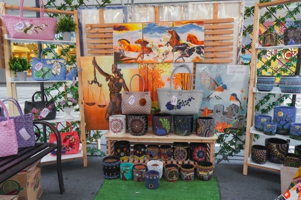 BJMP’s Persons Deprived of Liberty (PDL) Livelihood Program handicrafts