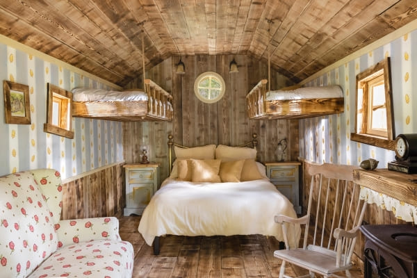 Guests can take a smallish nap or two in a house fit for Disney’s Winnie the Pooh